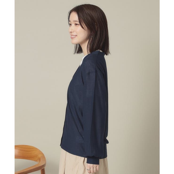 【UVカット／手洗い可】Vネックカーディガン | ITS'DEMO | 詳細画像25 