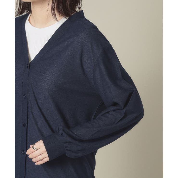 【UVカット／手洗い可】Vネックカーディガン | ITS'DEMO | 詳細画像28 