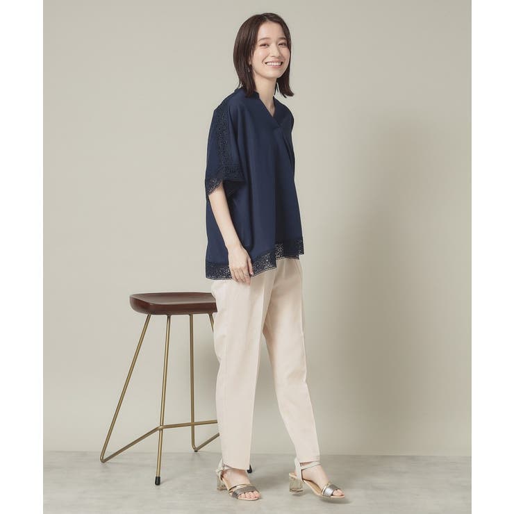 【手洗い可】レーススキッパーブラウス | ITS'DEMO | 詳細画像23 