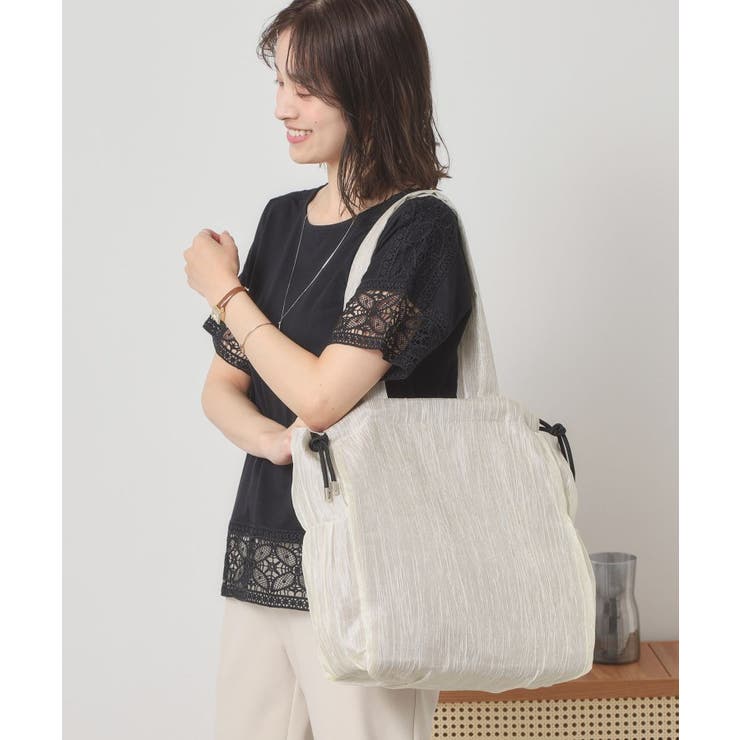 【A4対応】シアー巾着トート | ITS'DEMO | 詳細画像1 