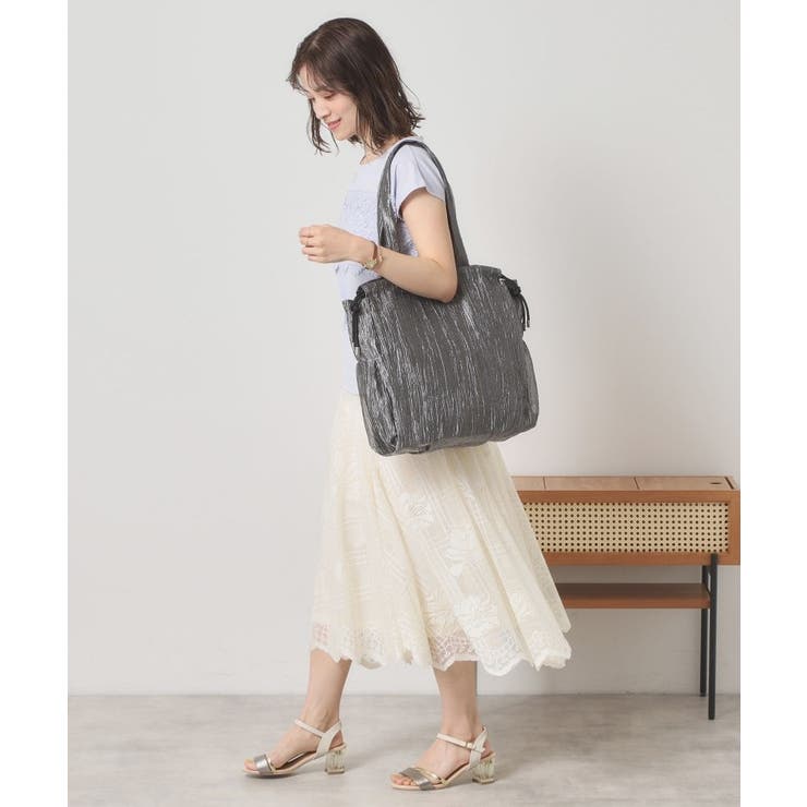 【A4対応】シアー巾着トート | ITS'DEMO | 詳細画像7 