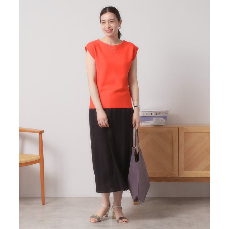 【清涼感／洗濯機OK】フレンチスリーブニット | ITS'DEMO | 詳細画像22 