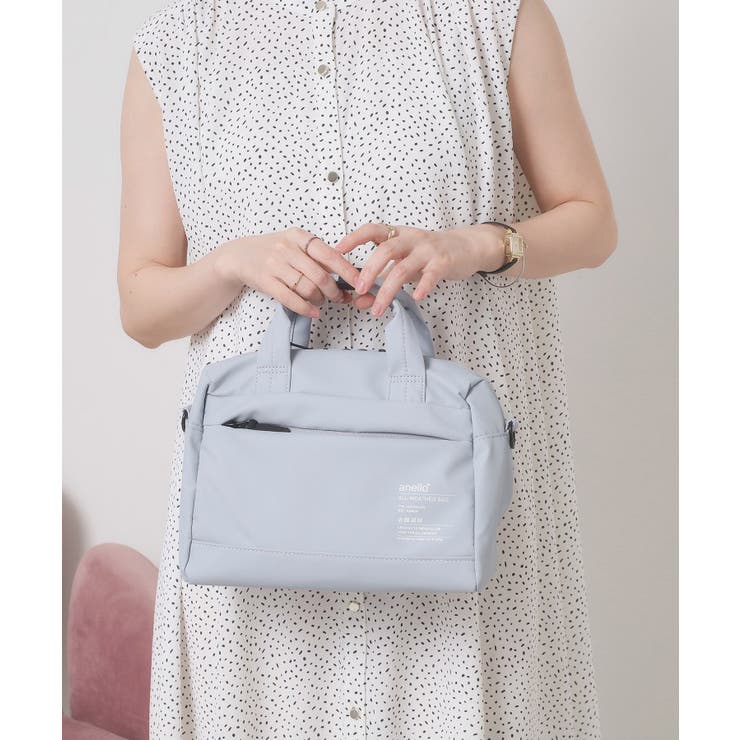 サックスブルー(090) | ＜anello＞耐水2wayミニショルダー | ITS'DEMO