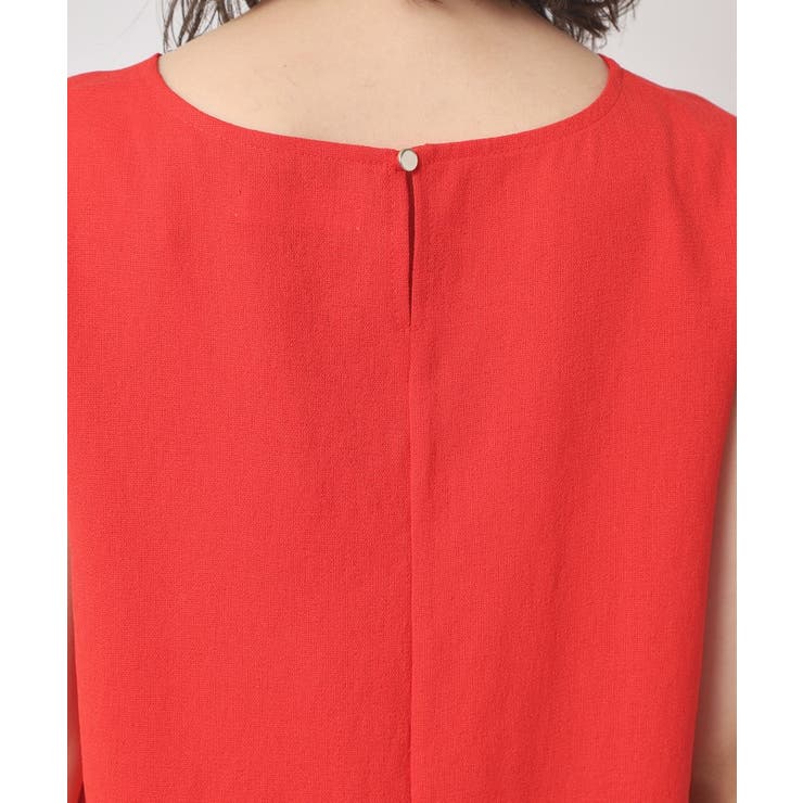 【清涼感／手洗い可】麻調メッシュワンピース | ITS'DEMO | 詳細画像24 