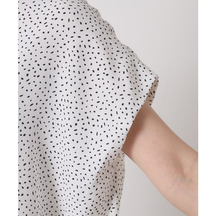 【接触冷感／手洗い可】ショルダータックブラウス | ITS'DEMO | 詳細画像28 