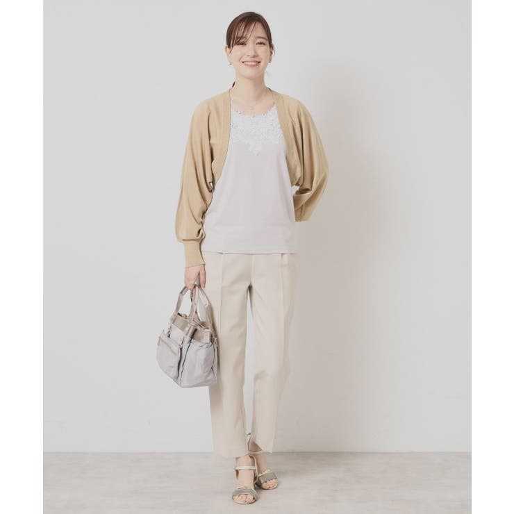 【UV／接触冷感／毛玉防止／手洗い可】ニットボレロ | ITS'DEMO | 詳細画像11 