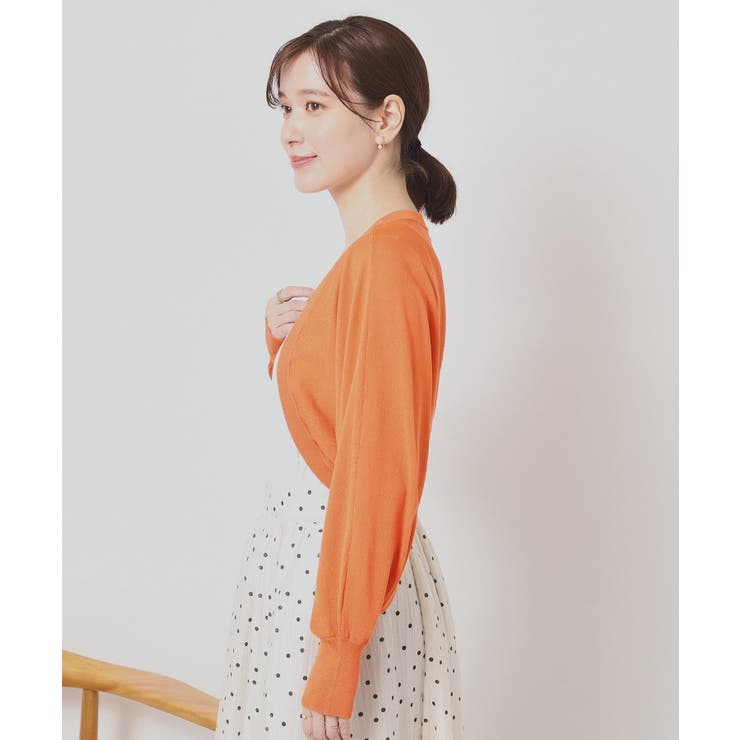 【UV／接触冷感／毛玉防止／手洗い可】ニットボレロ | ITS'DEMO | 詳細画像22 