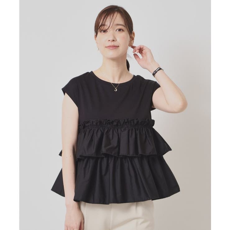 【手洗い可】ビスチェ風プルオーバー | ITS'DEMO | 詳細画像1 