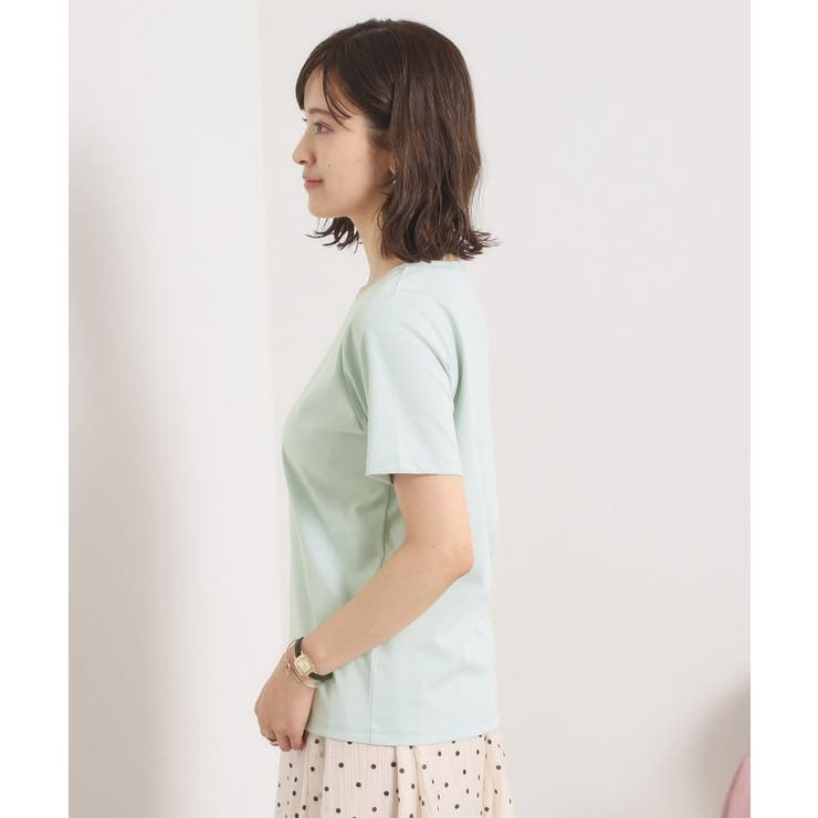 【接触冷感／洗濯機OK】フロッキープリントTシャツ | ITS'DEMO | 詳細画像18 