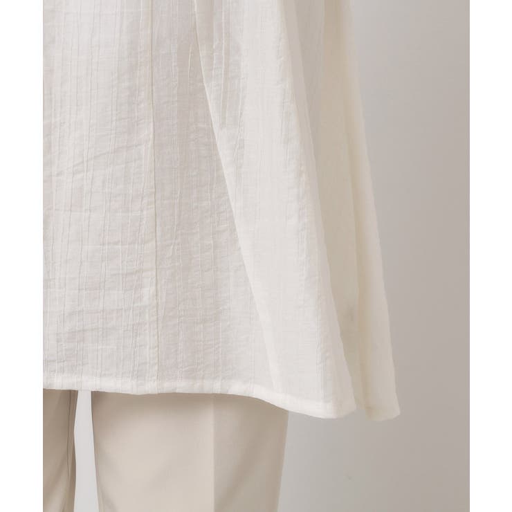 【手洗い可】シアーストライプブラウス | ITS'DEMO | 詳細画像19 