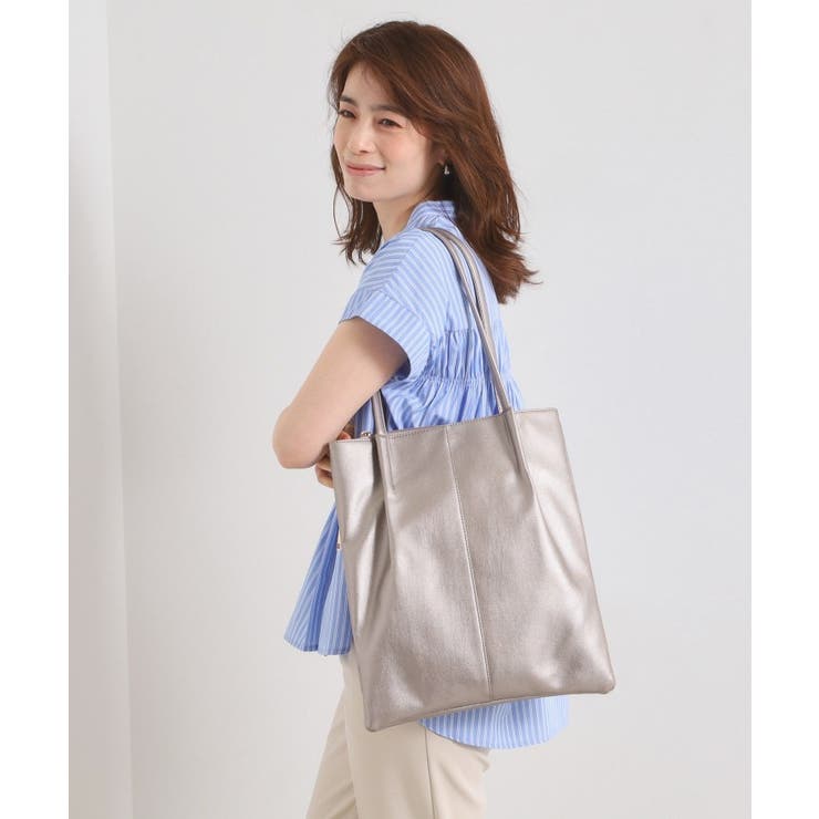 【A4対応】三層タックトート | ITS'DEMO | 詳細画像1 