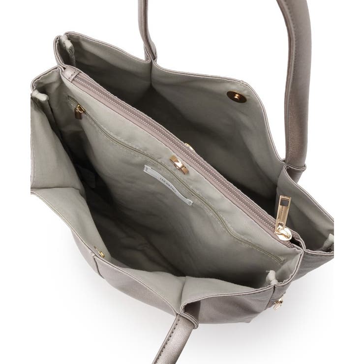 【A4対応】三層タックトート | ITS'DEMO | 詳細画像20 