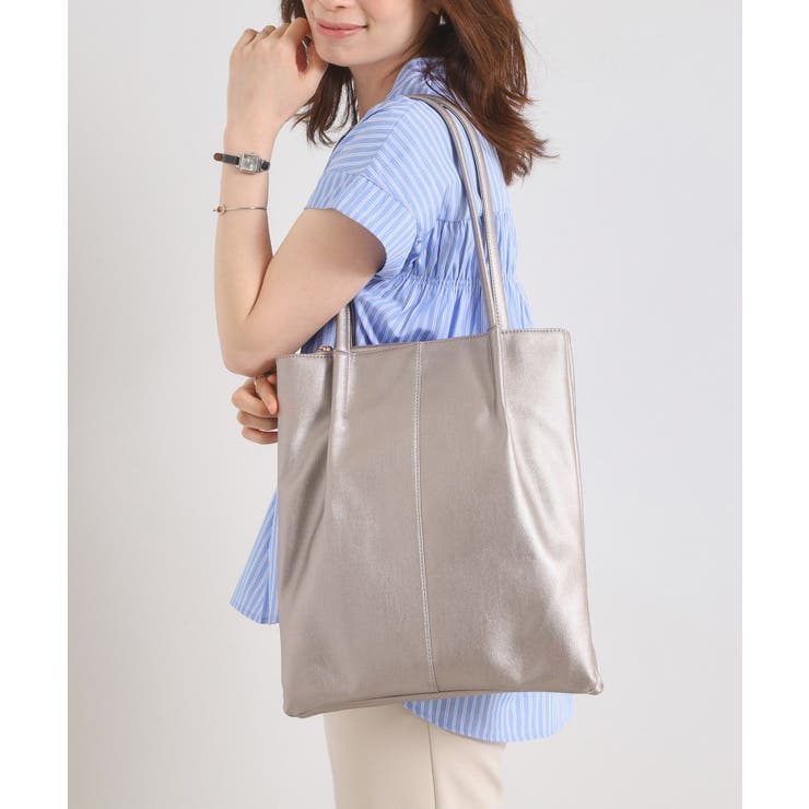 ブロンズ(008) | 【A4対応】三層タックトート | ITS'DEMO