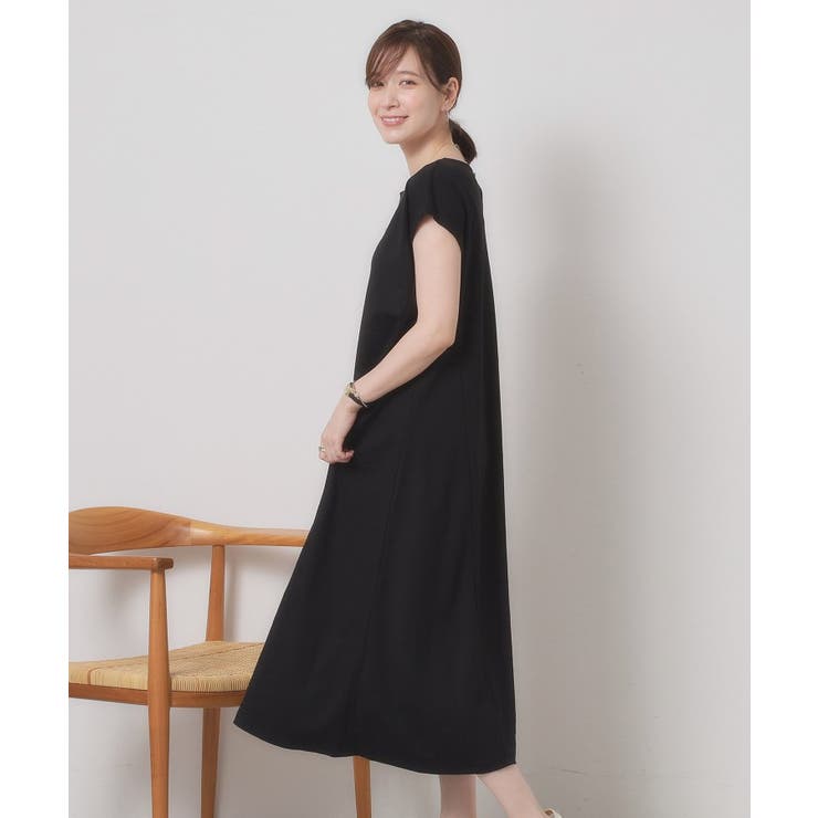 【接触冷感／洗濯機OK】カノコカットフレアワンピース | ITS'DEMO | 詳細画像2 