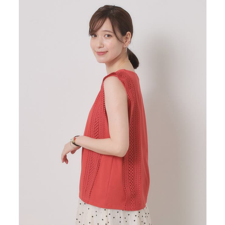 【洗濯機OK】ショルダーレースプルオーバー | ITS'DEMO | 詳細画像14 