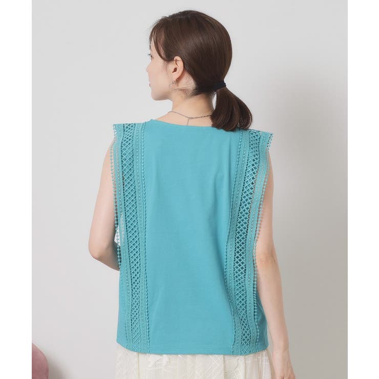 【洗濯機OK】ショルダーレースプルオーバー | ITS'DEMO | 詳細画像10 