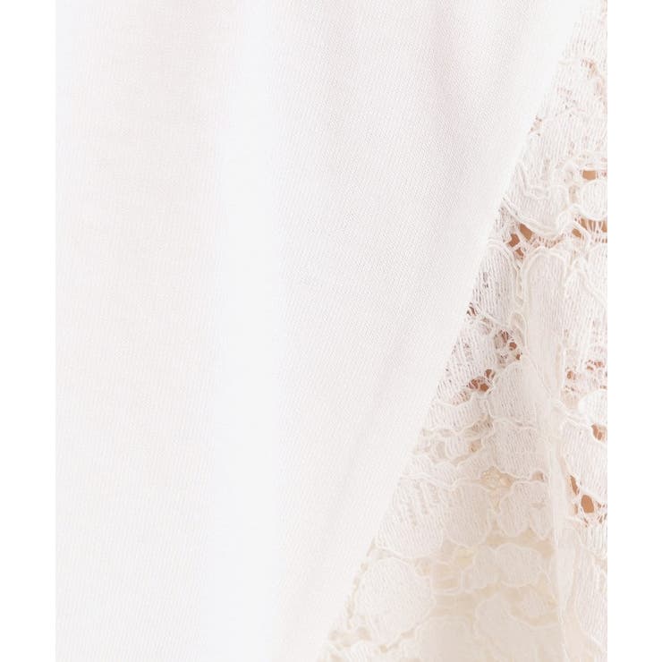 【手洗い可】袖フレアレースプルオーバー | ITS'DEMO | 詳細画像4 