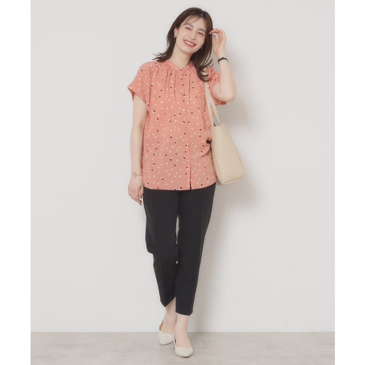 【手洗い可】キカドットブラウス | ITS'DEMO | 詳細画像2 