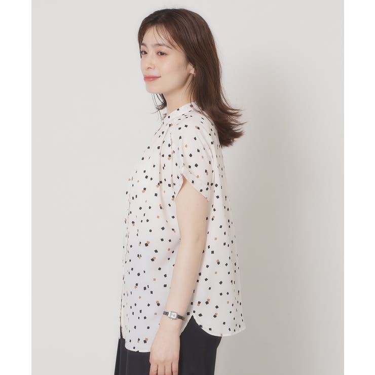 【手洗い可】キカドットブラウス | ITS'DEMO | 詳細画像18 
