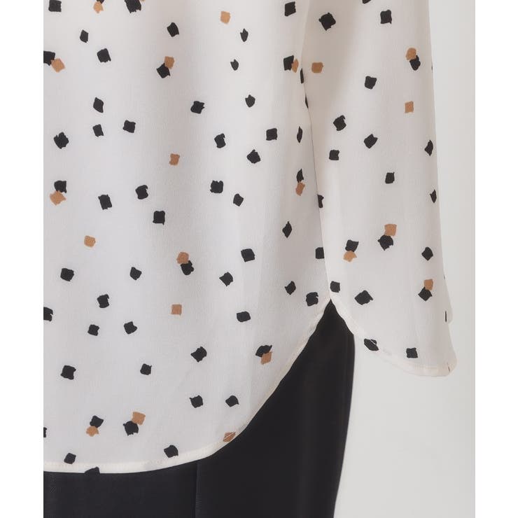 【手洗い可】キカドットブラウス | ITS'DEMO | 詳細画像22 
