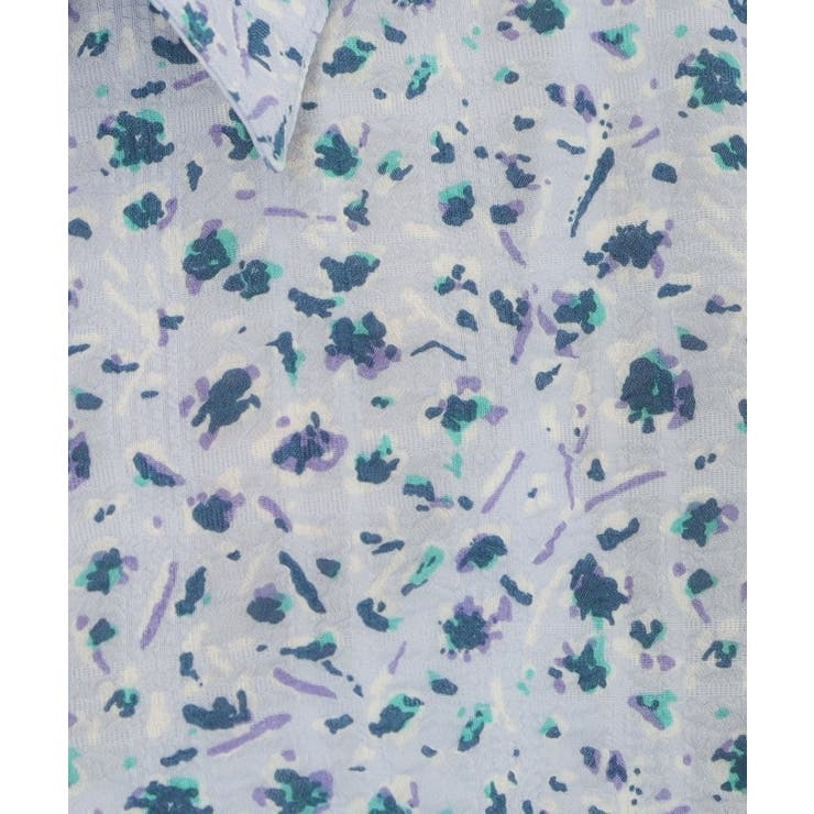 【洗濯機OK】シャーリング小花ブラウス | ITS'DEMO | 詳細画像8 