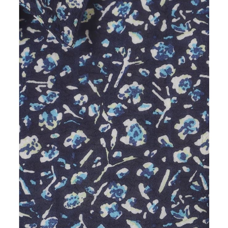 【洗濯機OK】シャーリング小花ブラウス | ITS'DEMO | 詳細画像12 