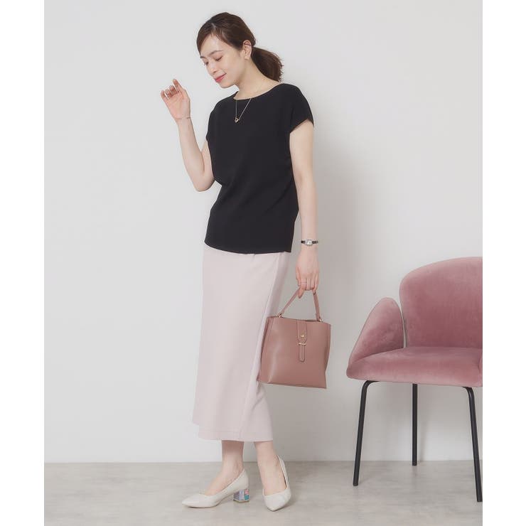 【接触冷感／手洗い可】フレンチスリーブニット | ITS'DEMO | 詳細画像7 