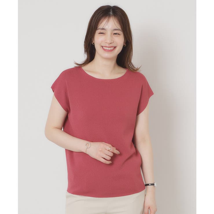 【接触冷感／手洗い可】フレンチスリーブニット | ITS'DEMO | 詳細画像33 