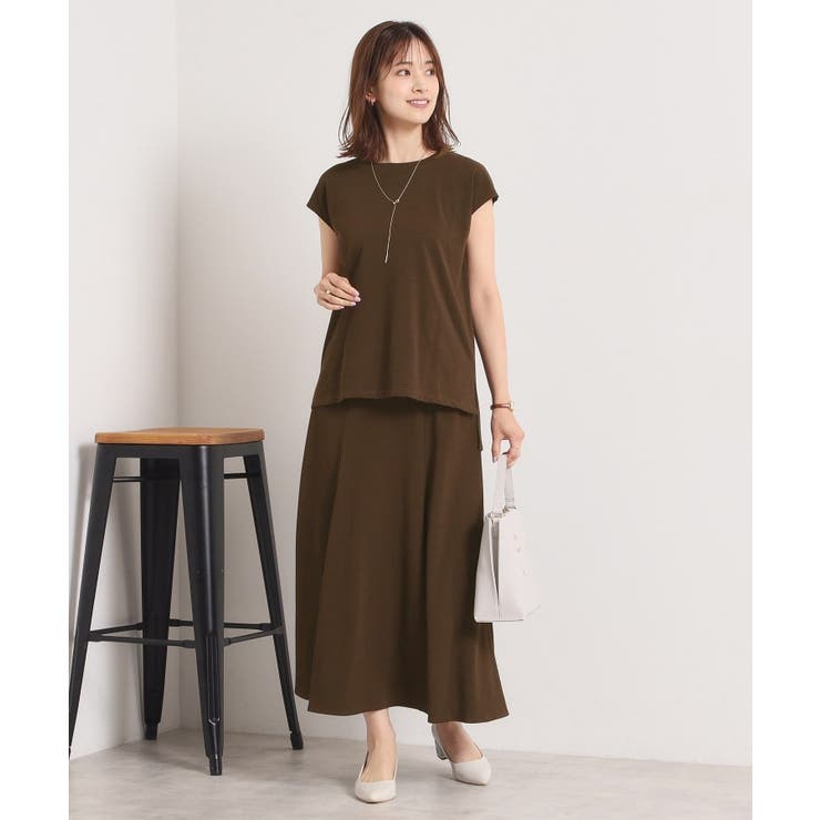 【洗濯機OK／ウエストゴム】製品染め風ジャージーセットアップ | ITS'DEMO | 詳細画像11 