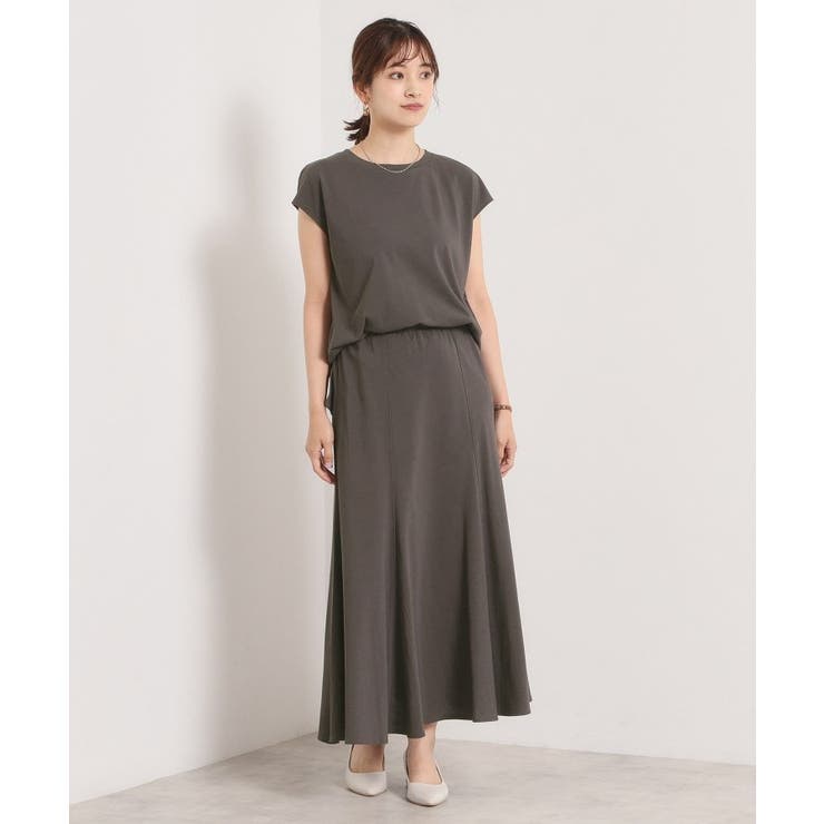 スミクロ(018) | 【洗濯機OK／ウエストゴム】製品染め風ジャージーセットアップ | ITS'DEMO