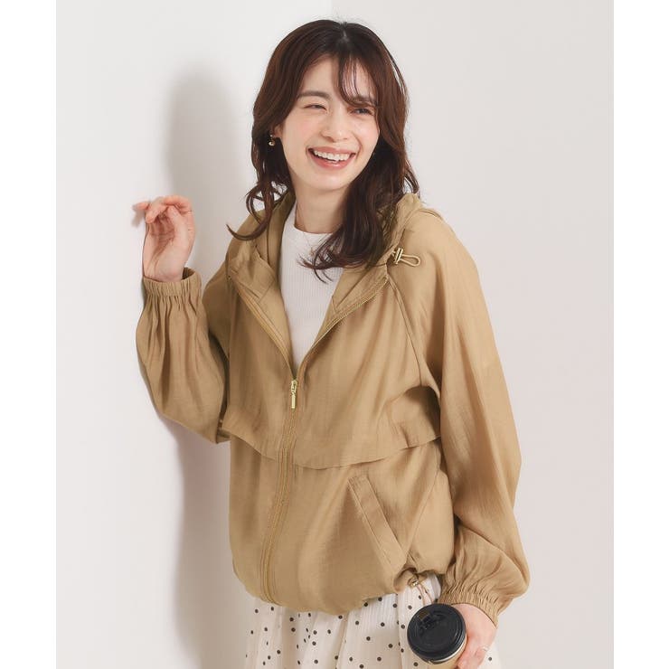 ベージュ(052) | 【手洗い可】シアーブルゾン | ITS'DEMO