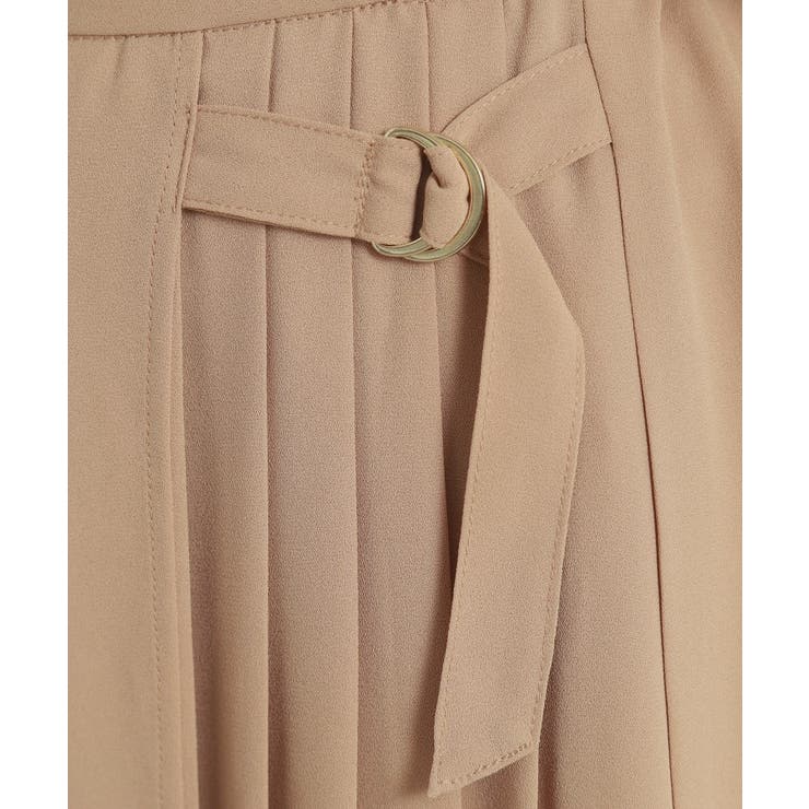 【手洗い可／ウエストゴム】サイドプリーツパンツ | ITS'DEMO | 詳細画像12 