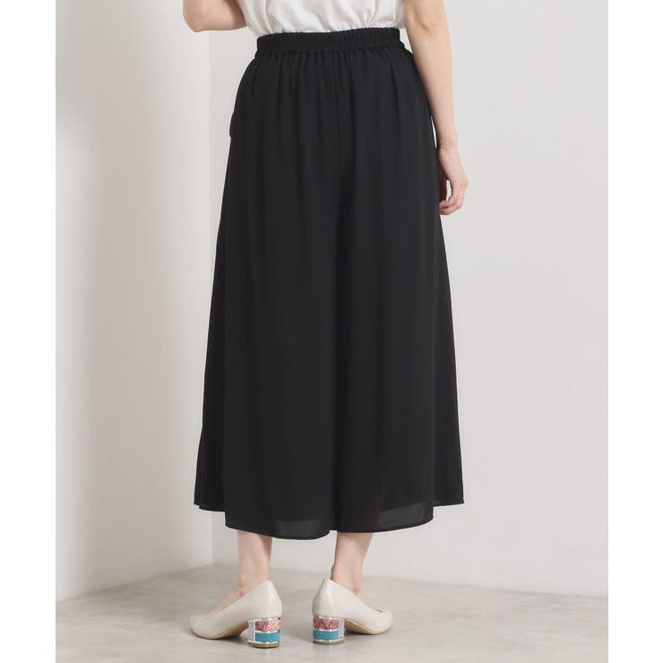 【手洗い可／ウエストゴム】サイドプリーツパンツ | ITS'DEMO | 詳細画像15 