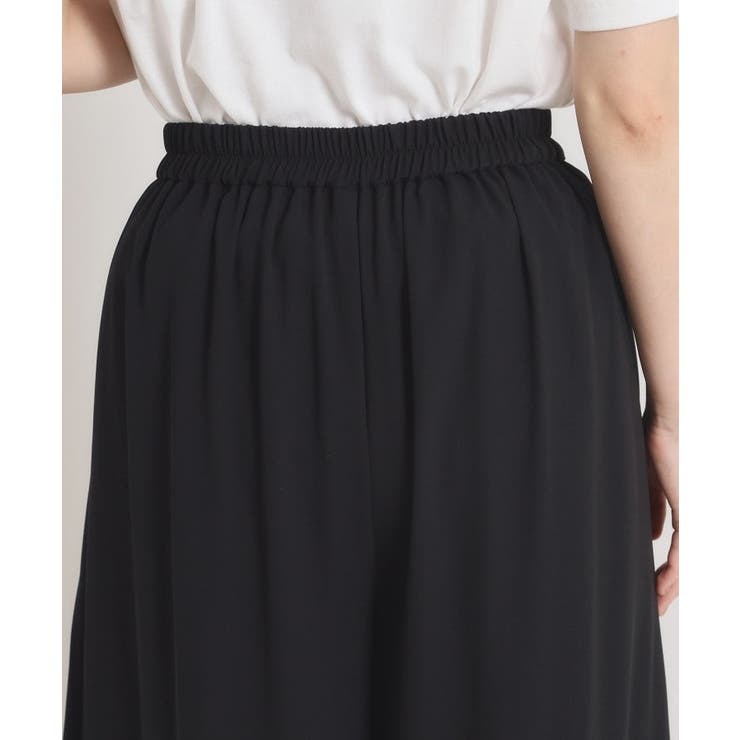 【手洗い可／ウエストゴム】サイドプリーツパンツ | ITS'DEMO | 詳細画像17 