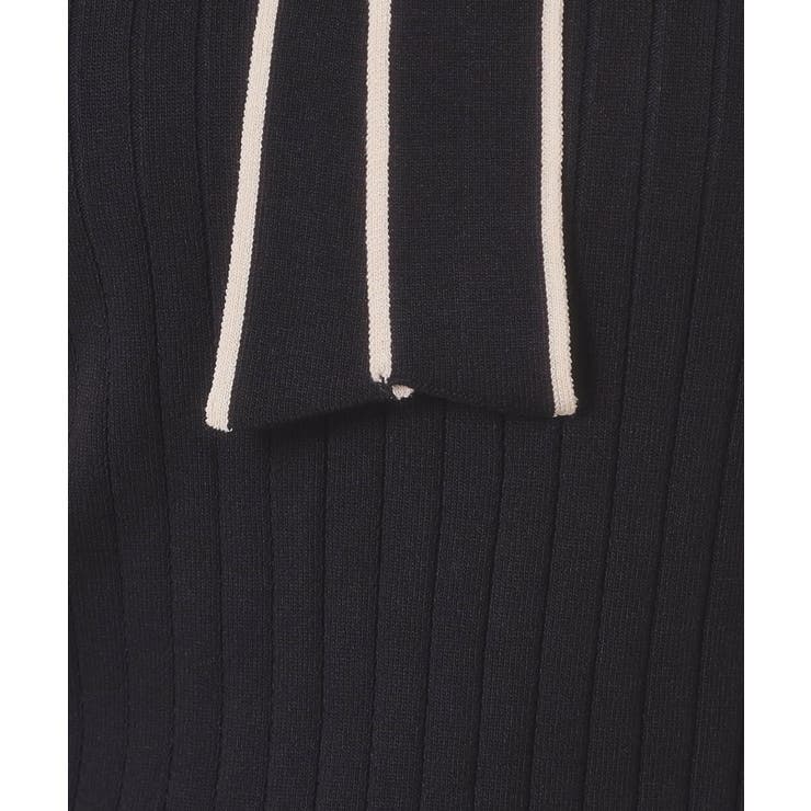 【手洗い可】配色ボウタイニット | ITS'DEMO | 詳細画像11 