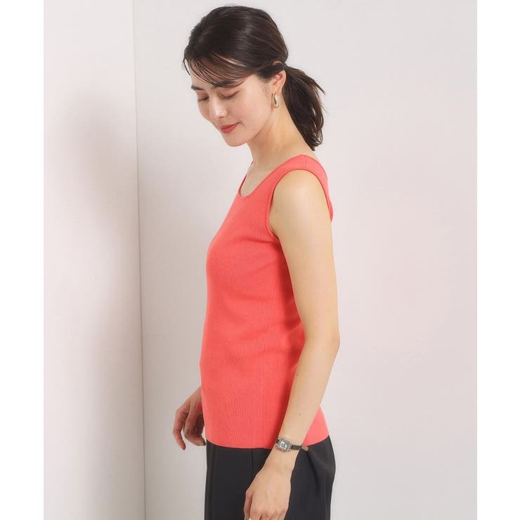 【手洗い可】ニットスクエアタンク | ITS'DEMO | 詳細画像14 