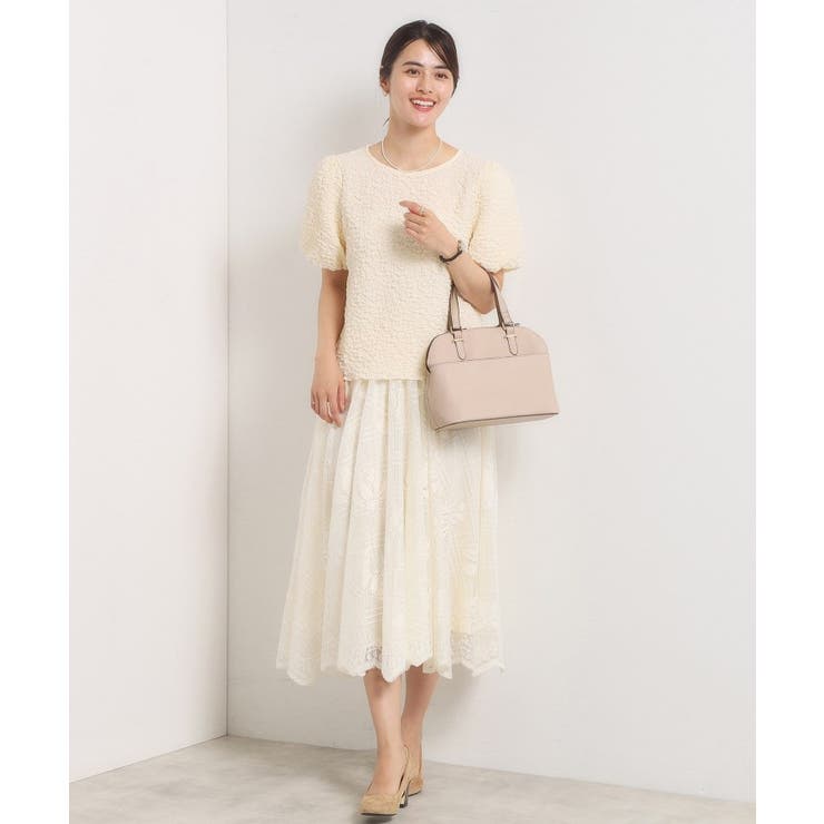 【手洗い可】ふくれジャカードプルオーバー | ITS'DEMO | 詳細画像3 