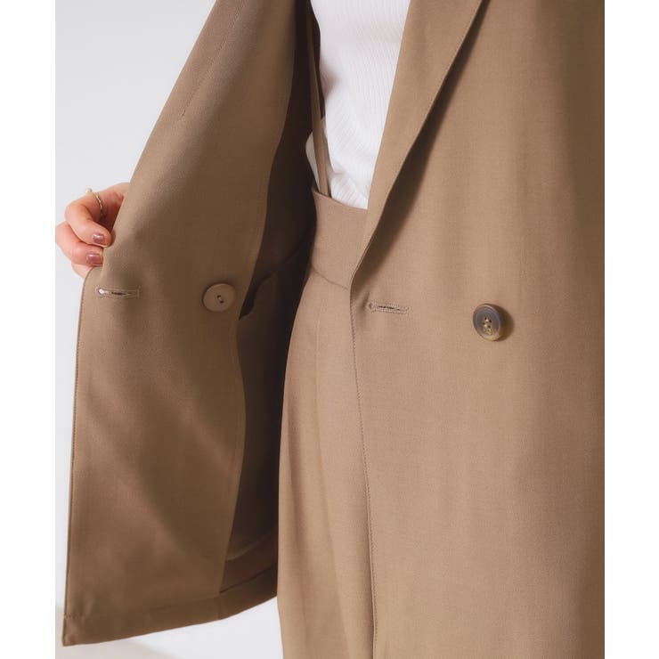 【手洗い可／セットアップ可】5分袖ジャケット | ITS'DEMO | 詳細画像21 