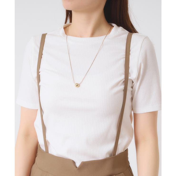 【手洗い可／セットアップ可】サス付きワイドパンツ | ITS'DEMO | 詳細画像18 