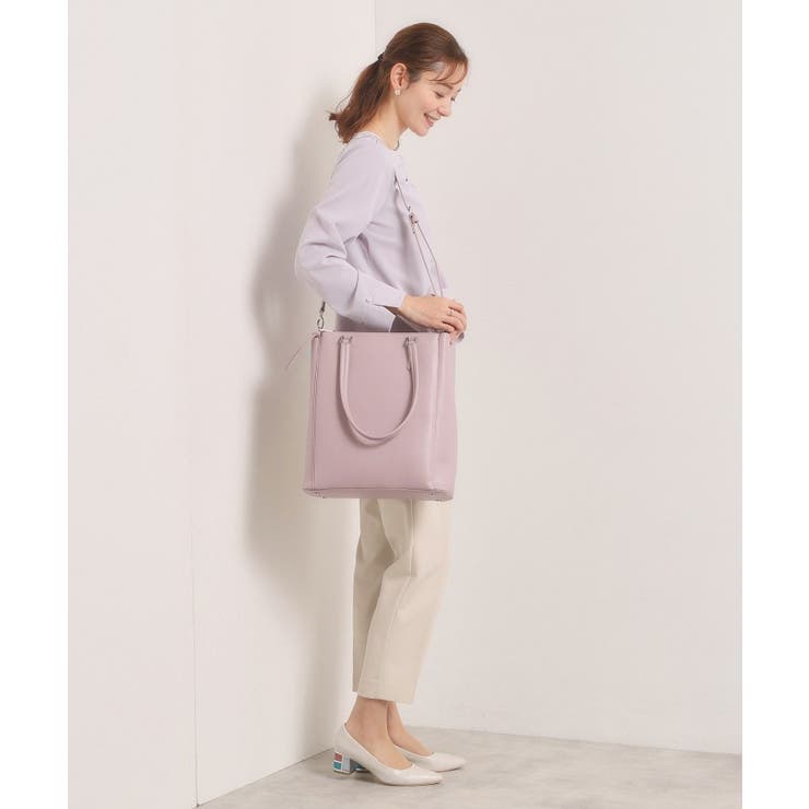 PU軽量2WAY縦型A4トート | ITS'DEMO | 詳細画像8 