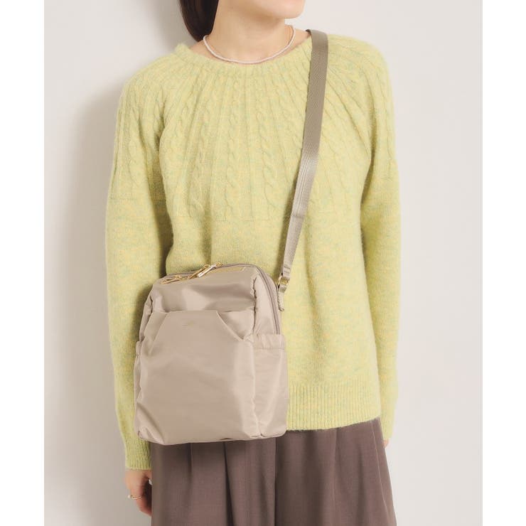 ベージュ(052) | 【収納アドバイザー監修】バルーンミニショルダー | ITS'DEMO