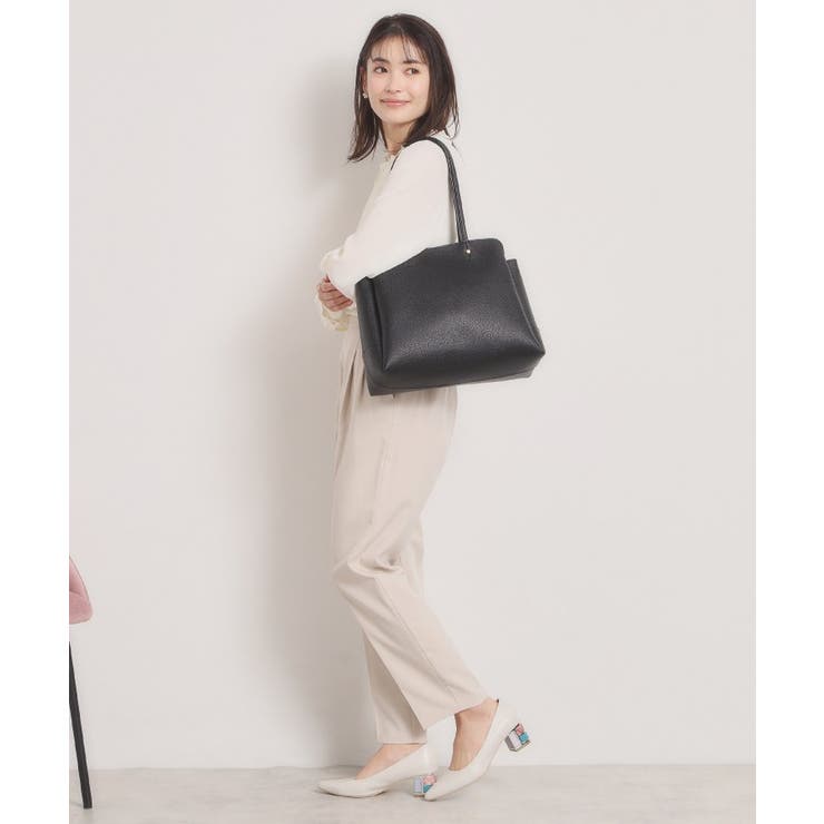 ＜楽もち＞軽量PU三層A4トート | ITS'DEMO | 詳細画像6 