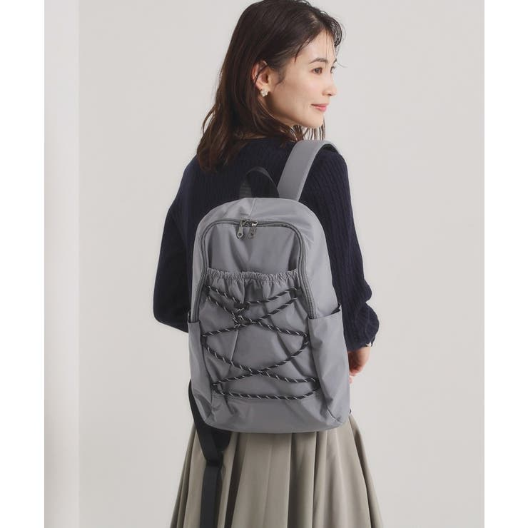 【8ポケット】撥水レースアップリュック | ITS'DEMO | 詳細画像5 