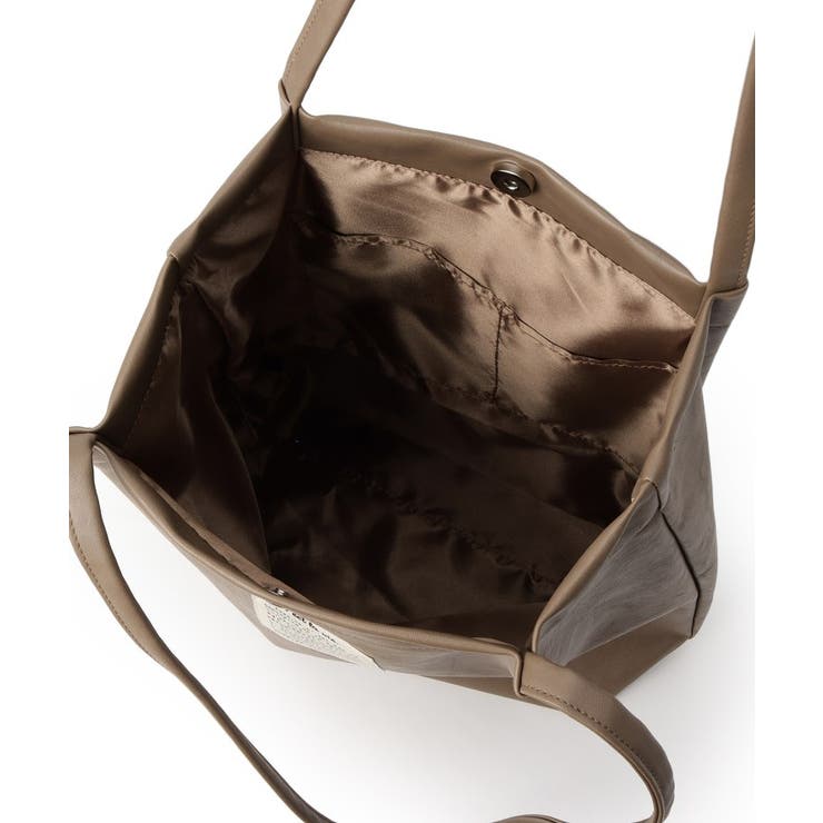 【A4対応】合皮ハンドルタックトート | ITS'DEMO | 詳細画像26 