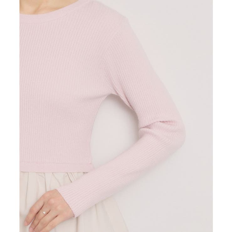 【手洗い可】裾バルーンドッキングニット | ITS'DEMO | 詳細画像17 