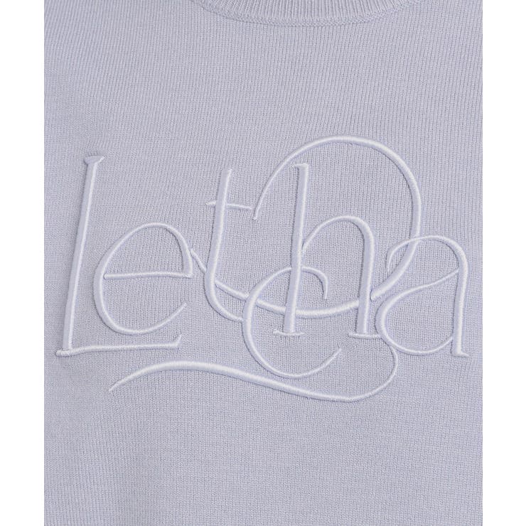 【手洗い可】ロゴ刺繍ニット | ITS'DEMO | 詳細画像8 