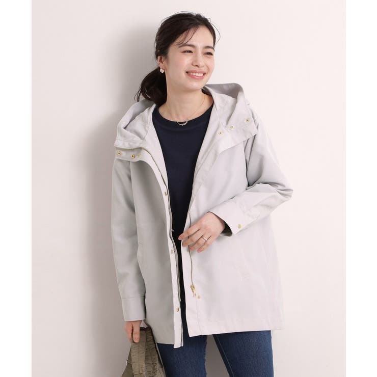 【撥水・花粉防止／手洗い可】ミディアム丈マウンテンパーカー | ITS'DEMO | 詳細画像10 