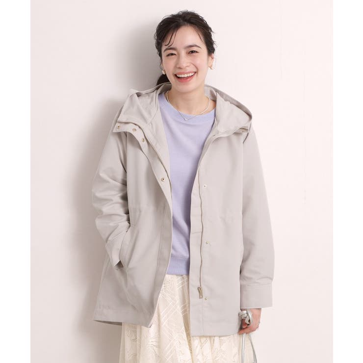 【撥水・花粉防止／手洗い可】ミディアム丈マウンテンパーカー | ITS'DEMO | 詳細画像14 