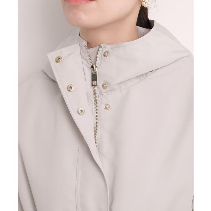 【撥水・花粉防止／手洗い可】ミディアム丈マウンテンパーカー | ITS'DEMO | 詳細画像22 