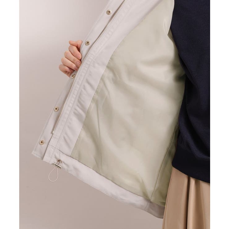 【撥水・花粉防止／手洗い可】ミディアム丈マウンテンパーカー | ITS'DEMO | 詳細画像30 